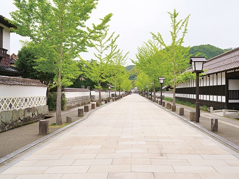 津和野町殿町通りの画像